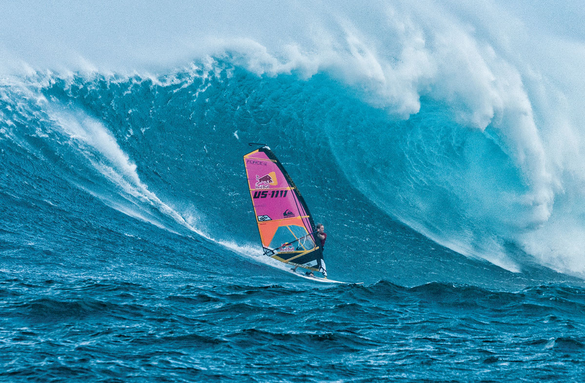 Robbie Naish on Jaws, Maui
