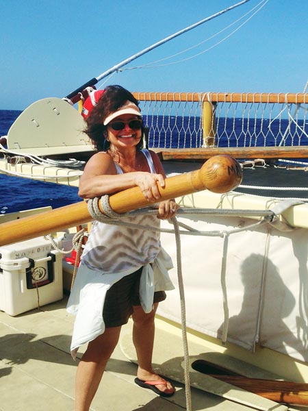 Diane Haynes Woodburn on Mo‘okiha Voyaging Canoe