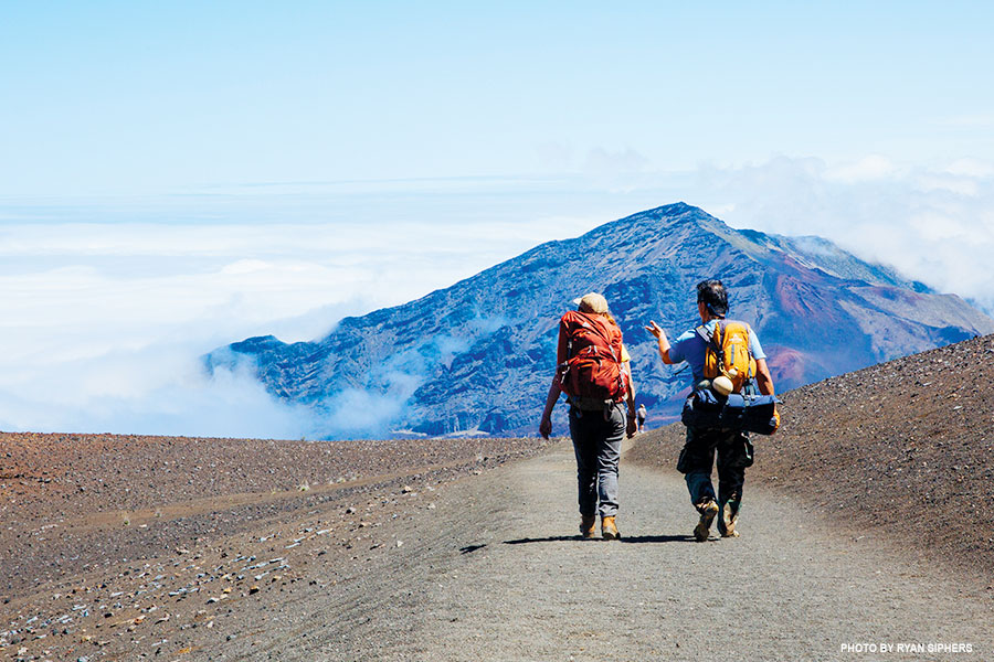 Haleakala Crater hike