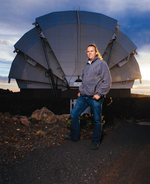 Haleakala astronomer