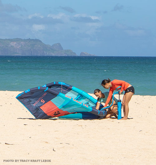 Maui kitesurfing lesson