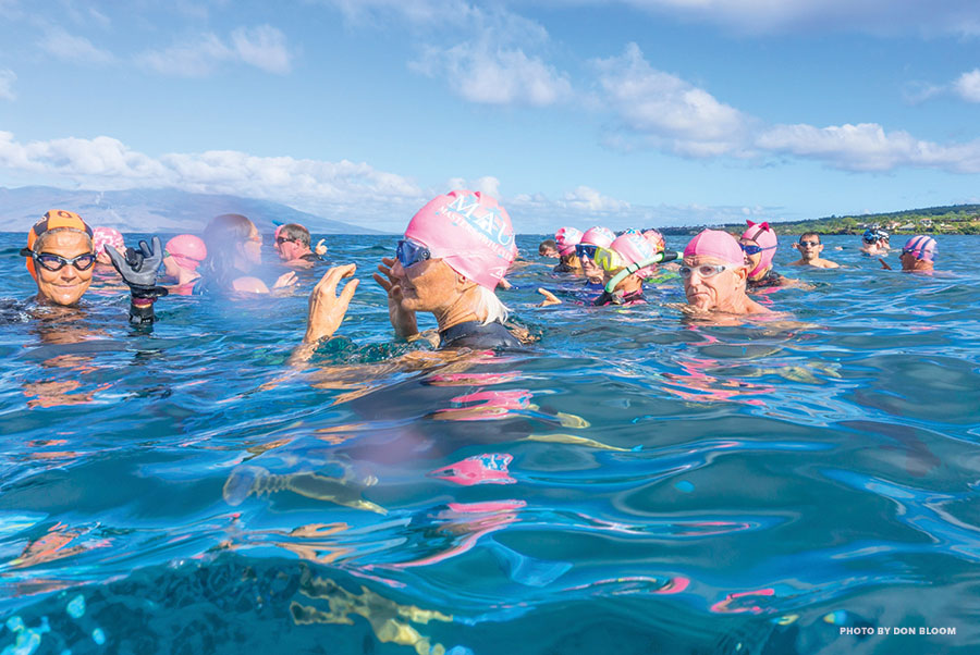 Maui pink caps