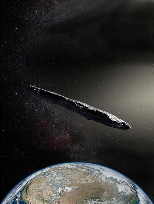 Oumuamua Asteroid