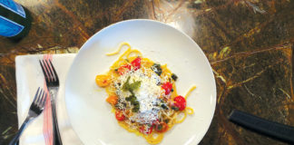 Pohole Pancetta and Roasted Tomato Pasta