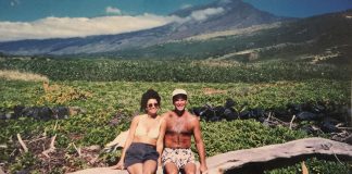 Couple in Kaupo Maui