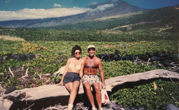 Couple in Kaupo Maui