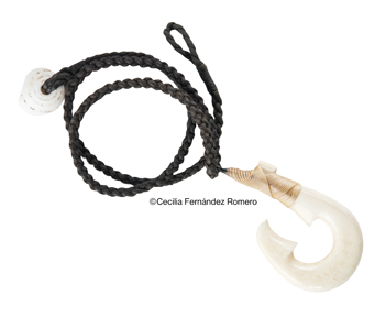 fishhook necklace