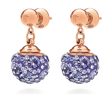 gorgeous purple earrings