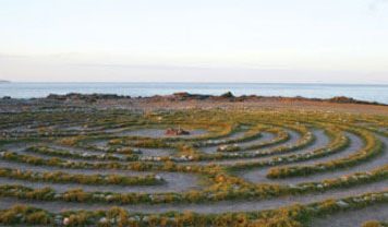 Kapalua labyrinth by the sea