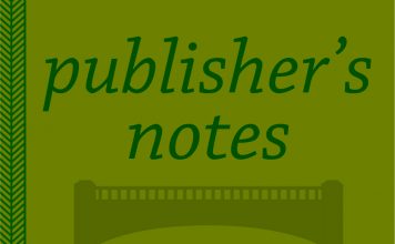 publisher's note