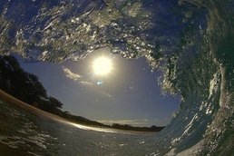 amazing ocean wave photo