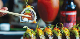 nikkei sushi roll maui