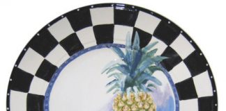 pineapple plate art